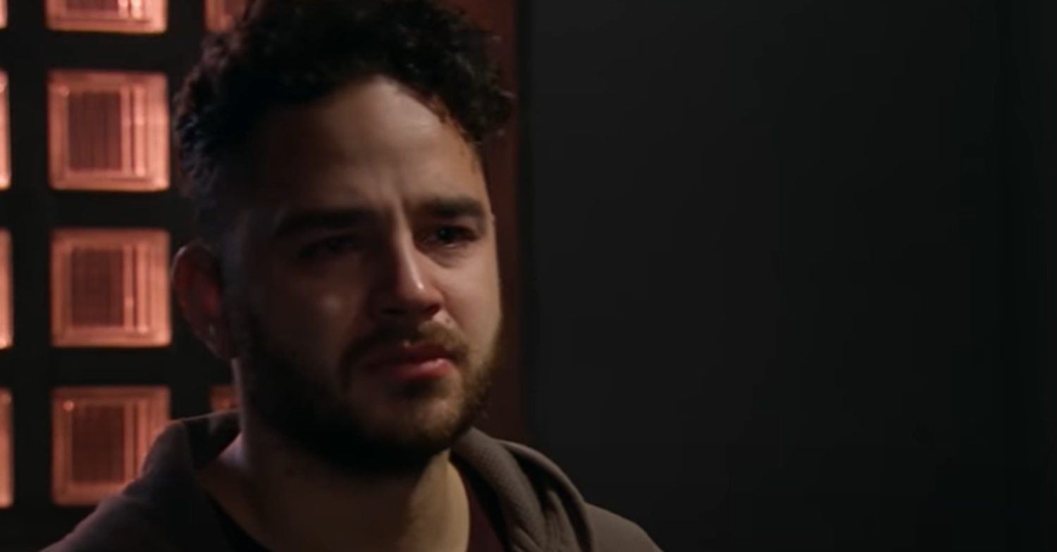Emmerdale's Adam is upset