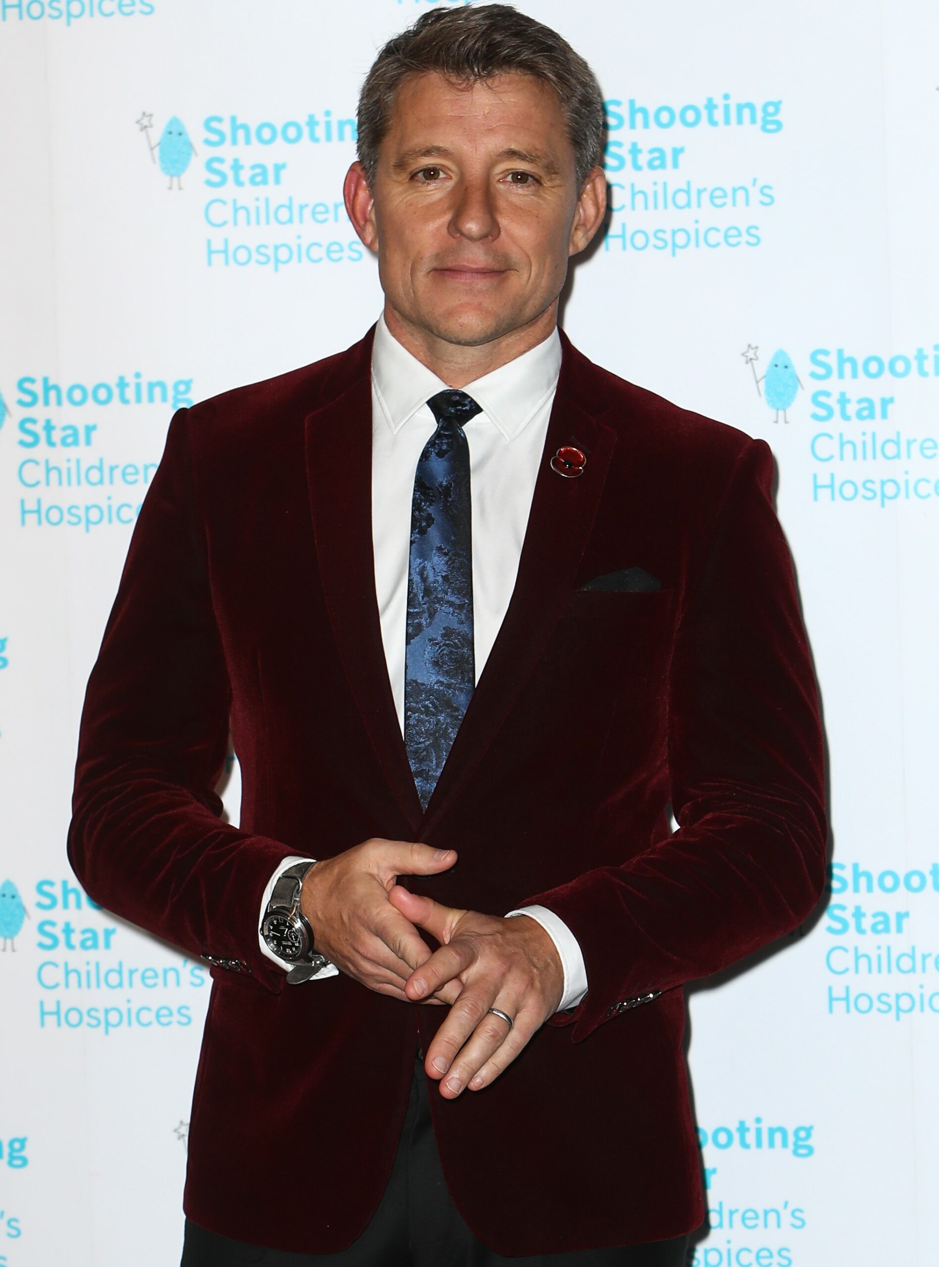 Ben Shephard smiling at event