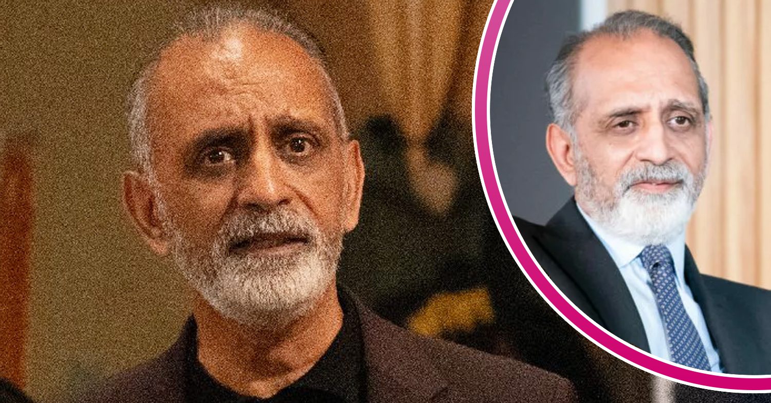 Emmerdale's Amit, and in a bubble, Ranveer from EastEnders