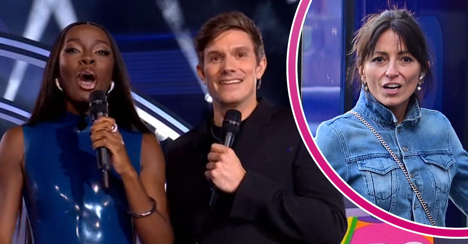 AJ Odudu and Will Best hosting Big Brother UK / Davina McCall
