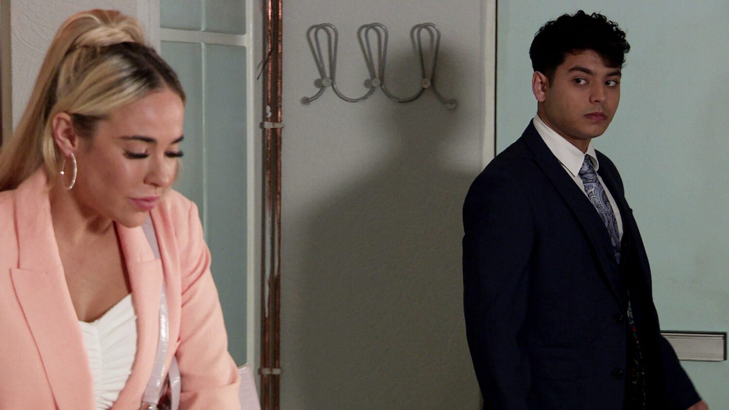 Aadi and Courtney are getting ready to go out on Corrie