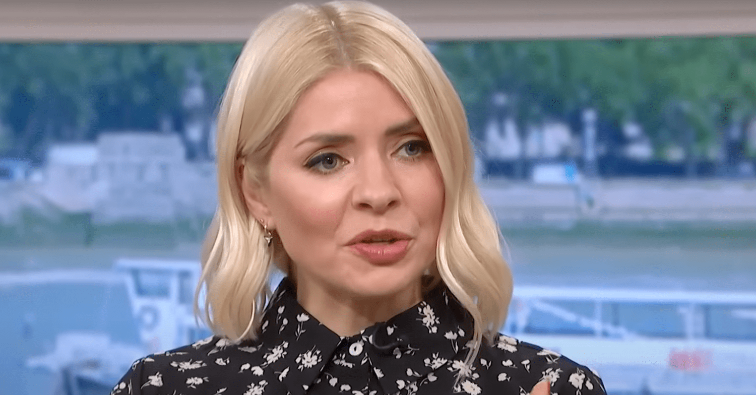 Holly Willoughby presenting This Morning