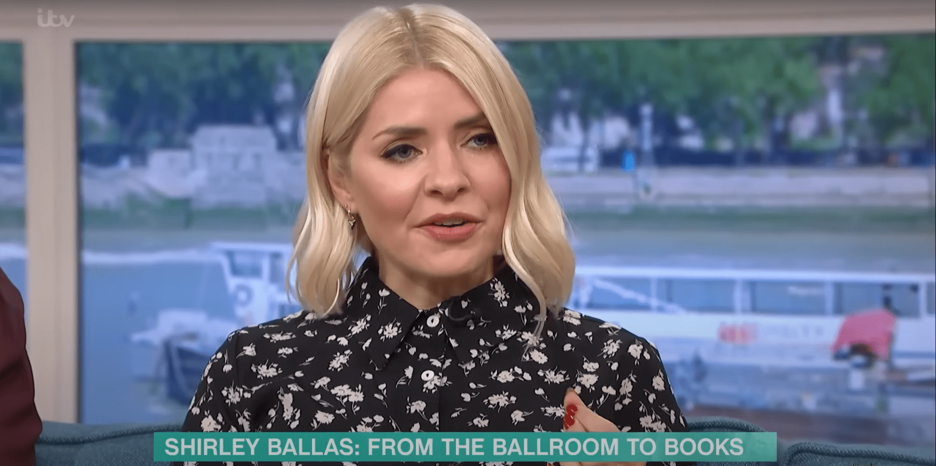 Holly Willoughby presenting This Morning