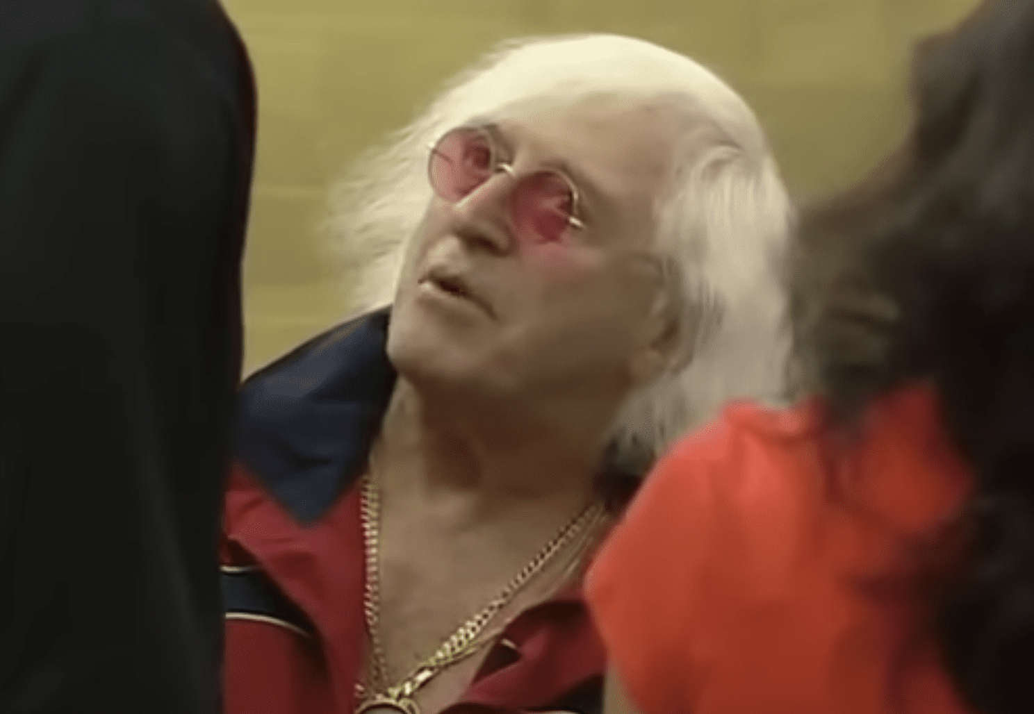 Jimmy Savile in the Big Brother house