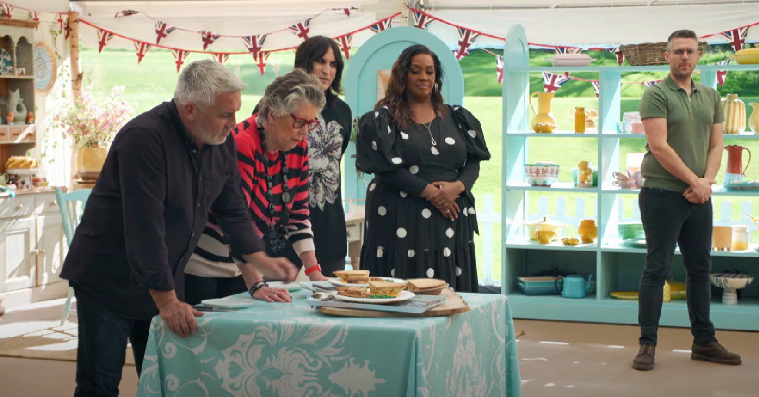Paul Hollywood, Prue Leith, Noel Fielding and Alison Hammond on Bake Off 2023