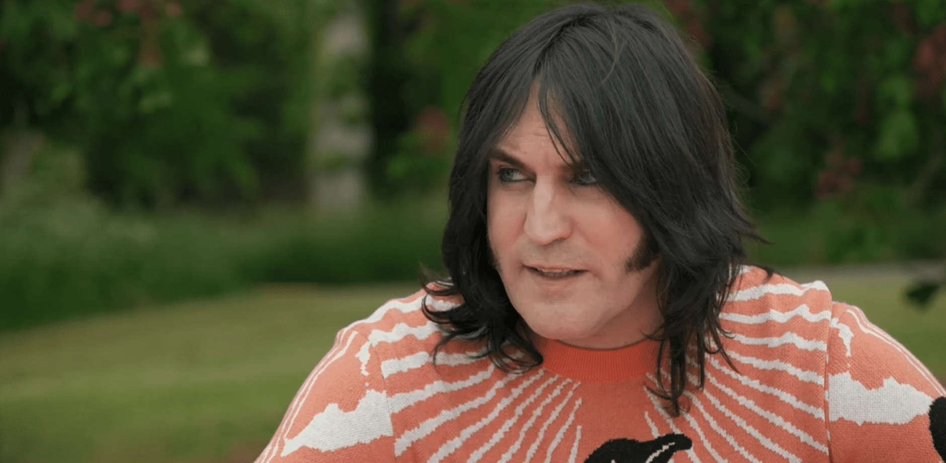 Noel Fielding presenting Bake OFf