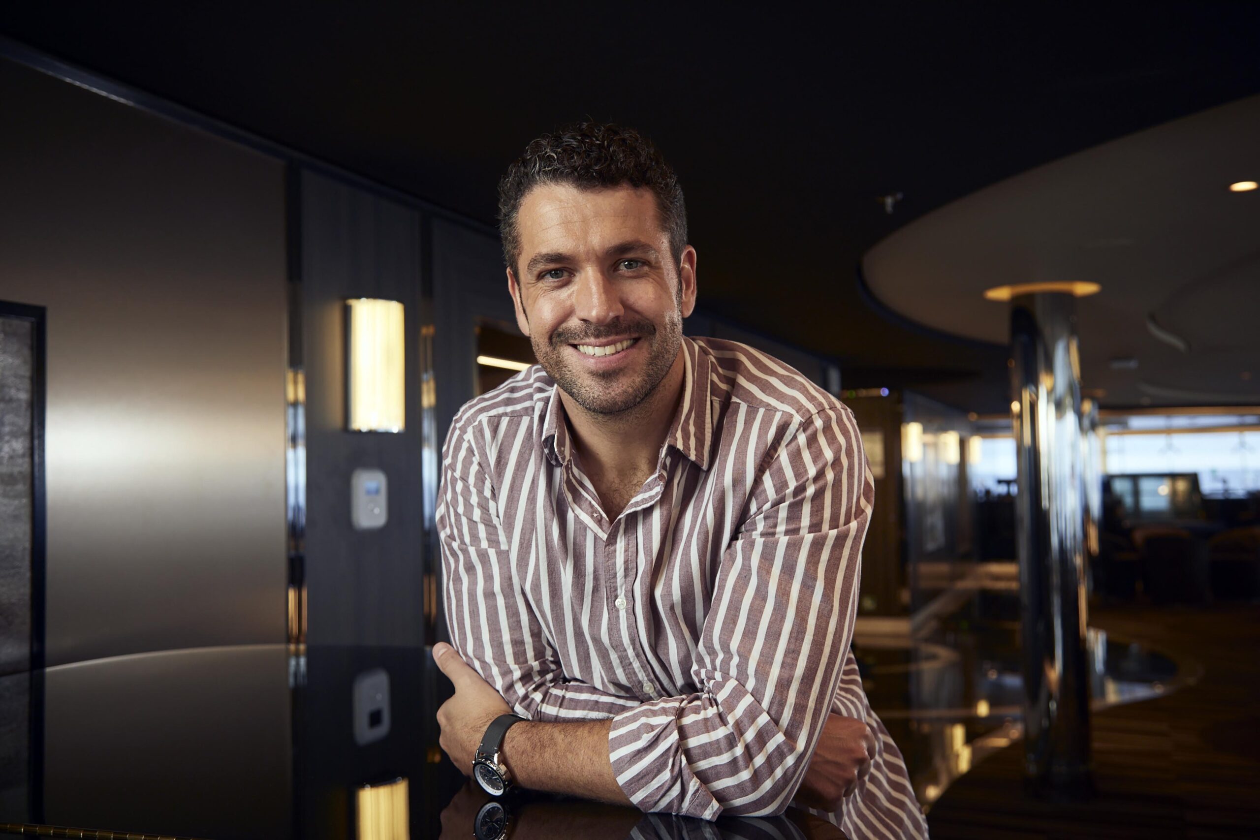 Shayne Ward as Jack Grayling in The Good Ship Murder