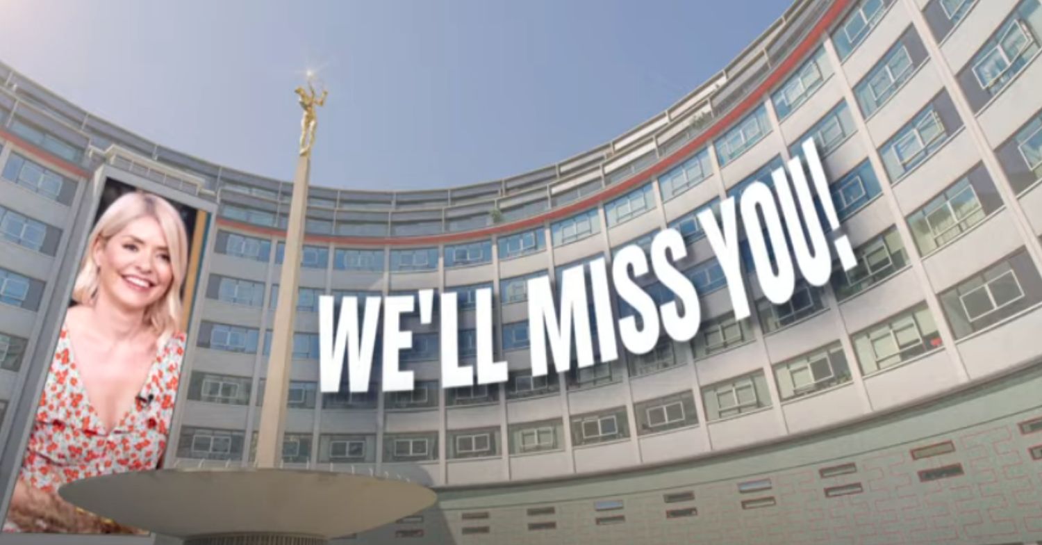 Holly Willoughby's tribute on This Morning