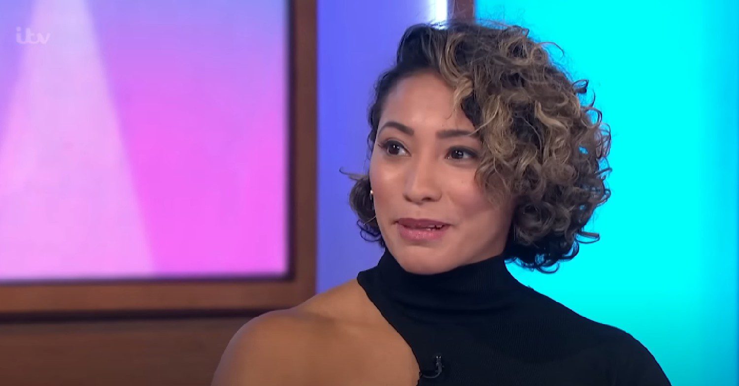 Strictly pro Karen Hauer on Loose Women