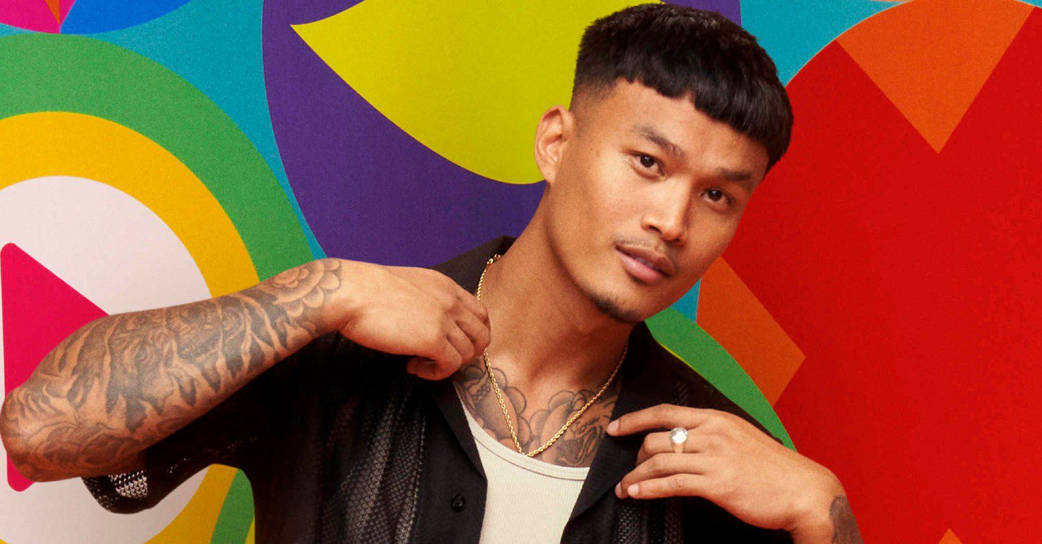 Zak posing in Big Brother 2023 promo pic