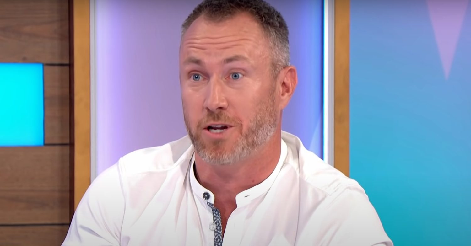 James Jordan speaking on Loose Women