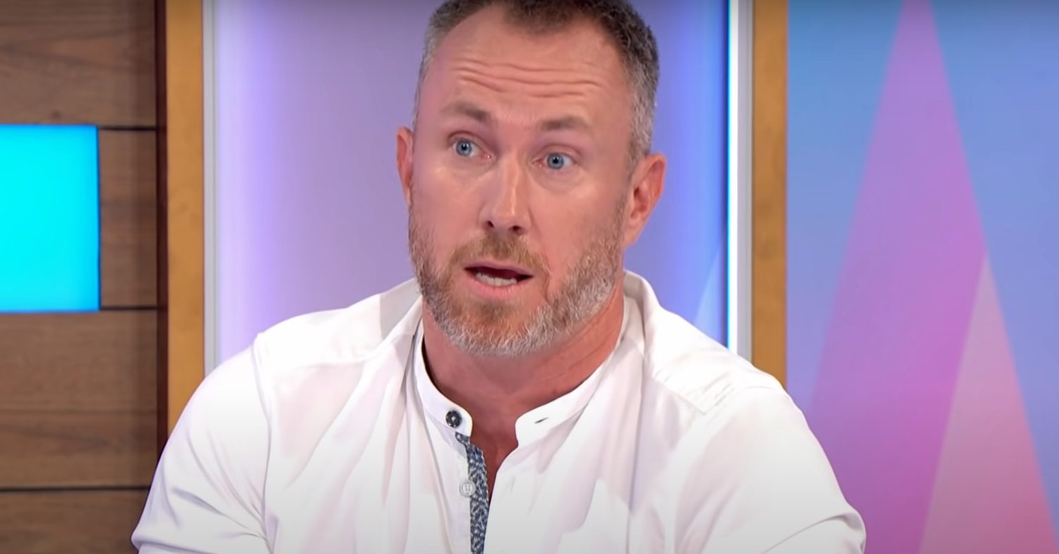 James Jordan speaking on Loose Women