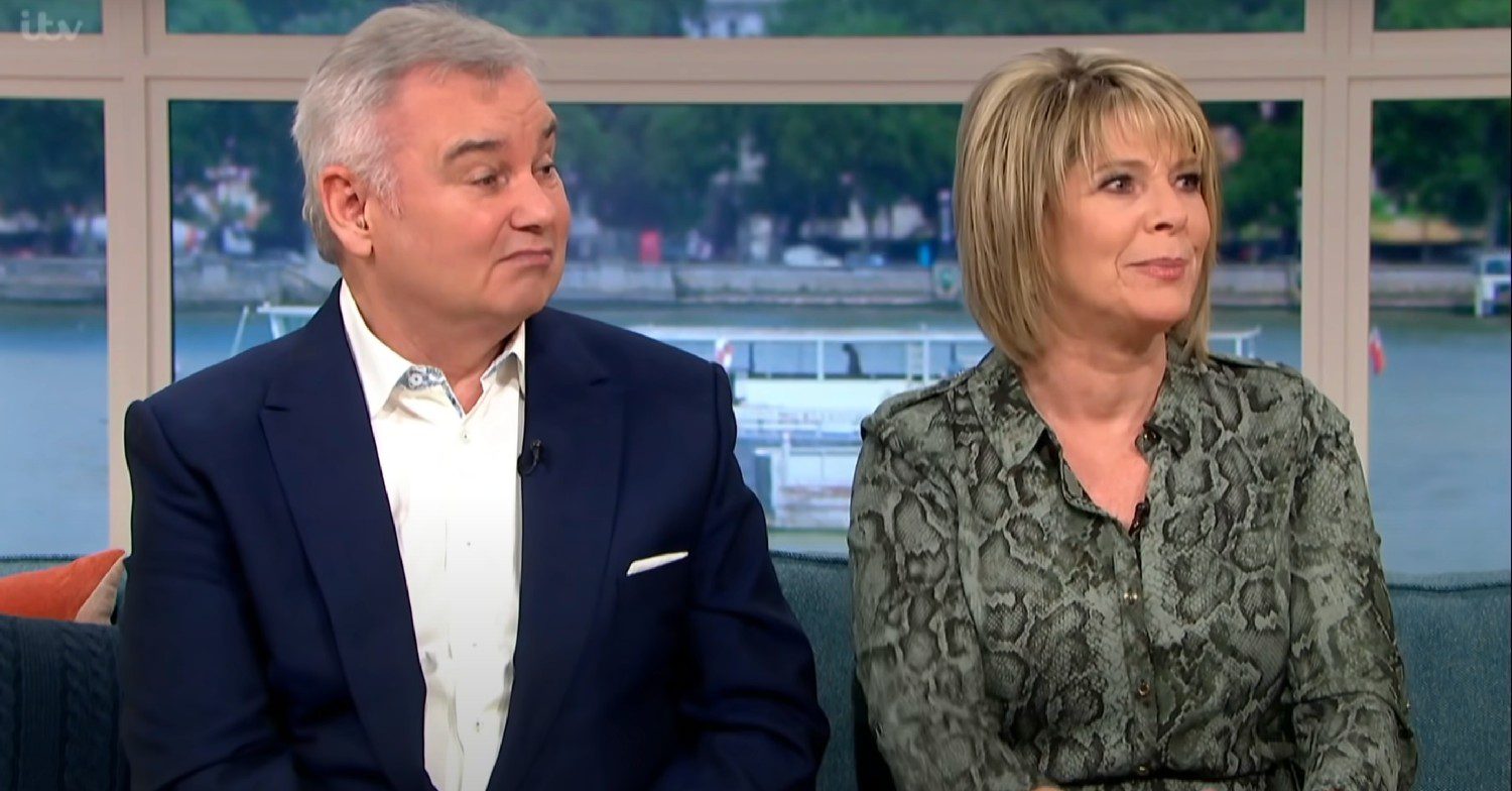 Eamonn Holmes and Ruth Langsford on This Morning 
