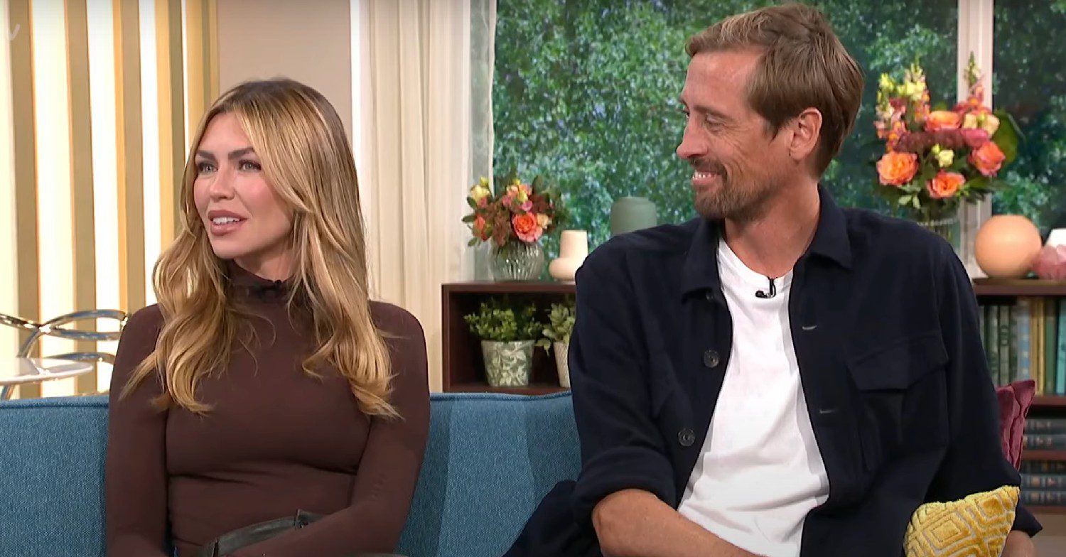 Abbey Clancy and Peter Crouch on This Morning 