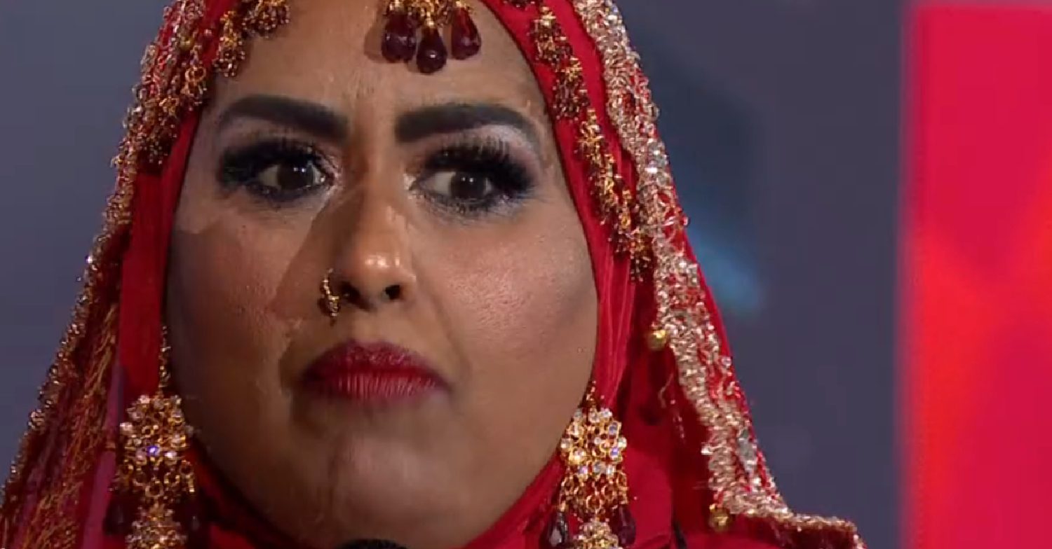 Farida speaking on Big Brother