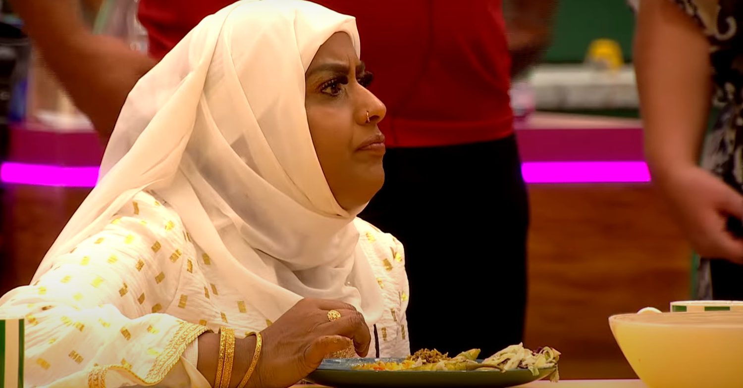 Farida in the Big Brother house