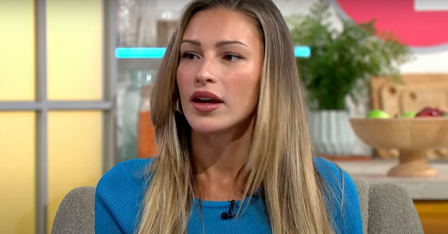 Strictly star Zara McDermott speaking on Lorraine