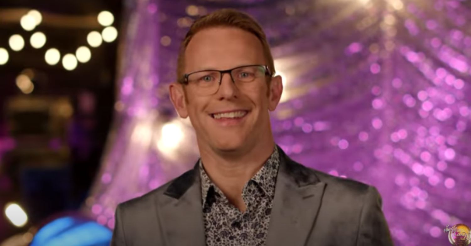 Jody Cundy smiling on Strictly Come Dancing