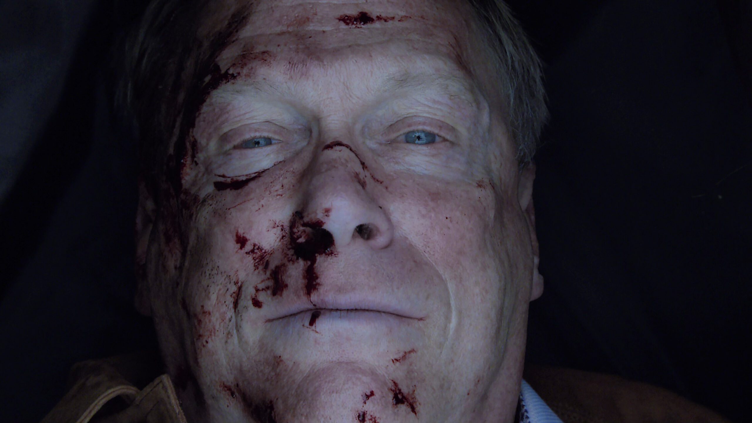 Stephen dead, in a bodybag on Corrie