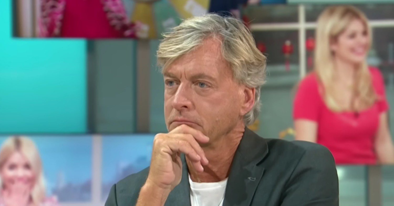 Richard Madeley talking in an interview