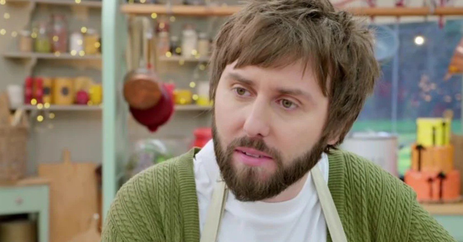 James Buckley on Celebrity Bake Off 