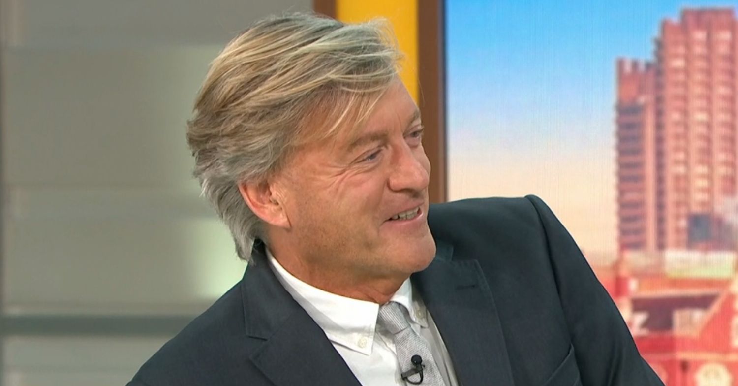 Richard Madeley smiling on GMB