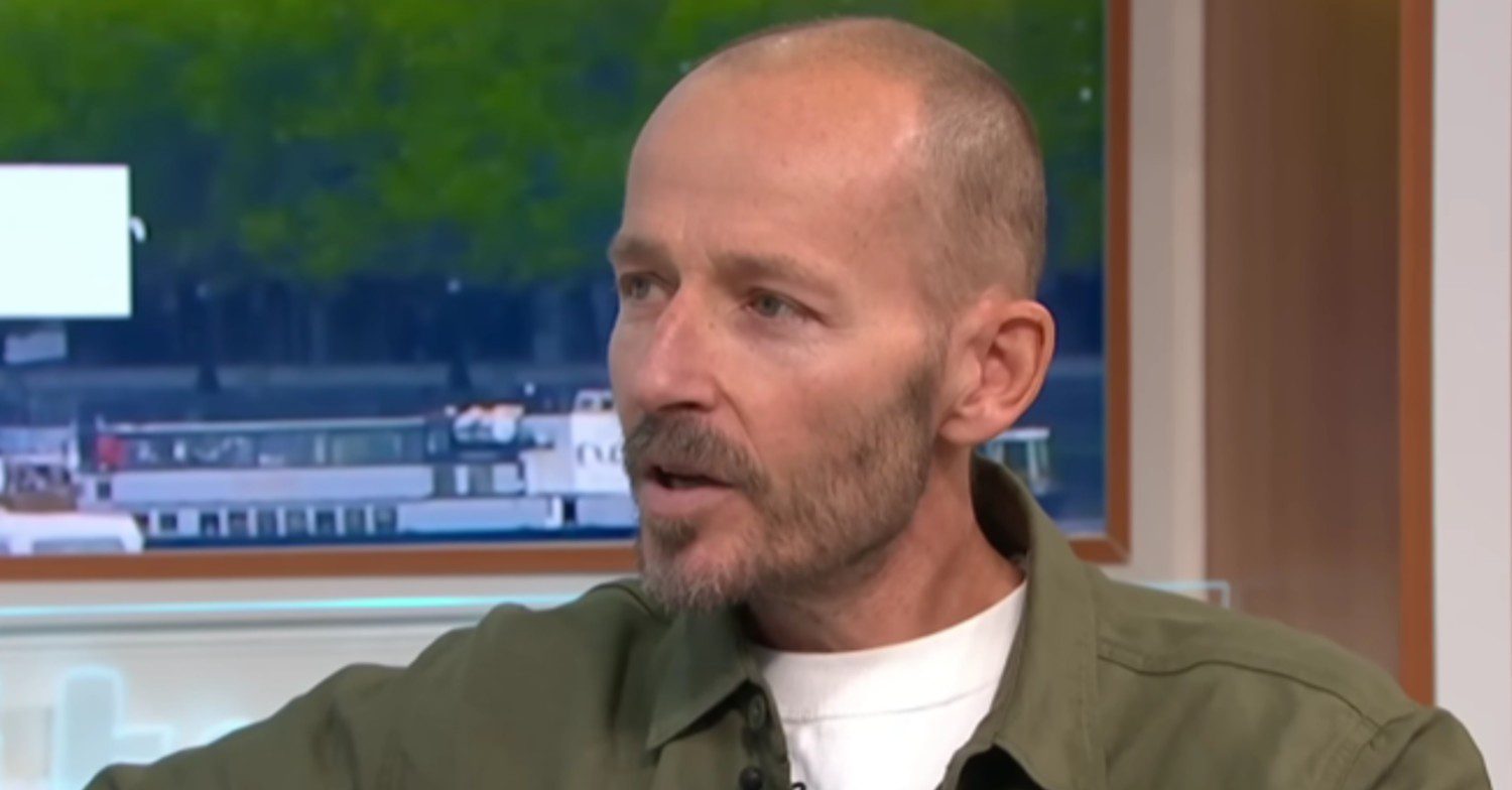 Jonnie Irwin talking on Good Morning Britain (Credit: ITV/YouTube)