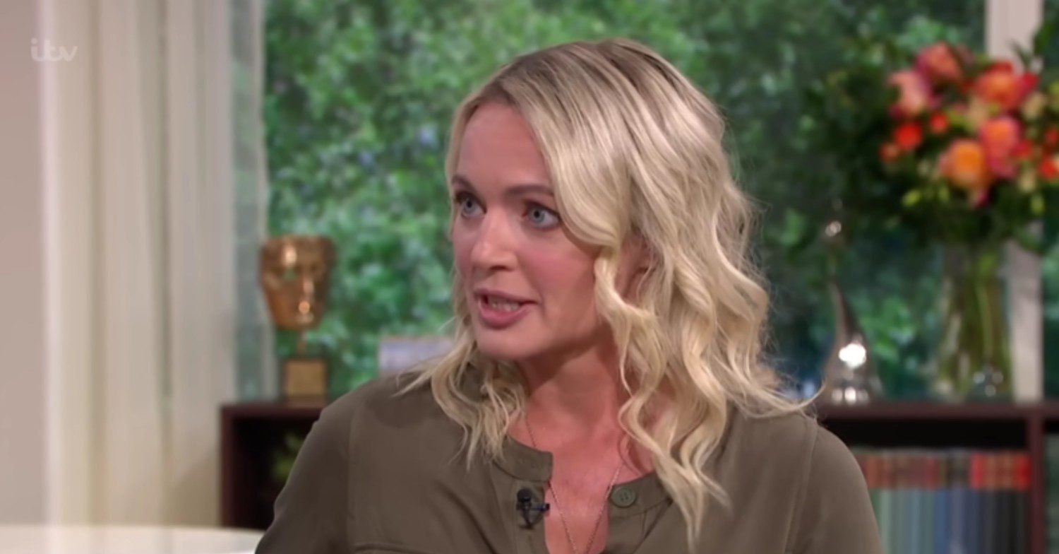 Isla Traquair talking on This Morning 