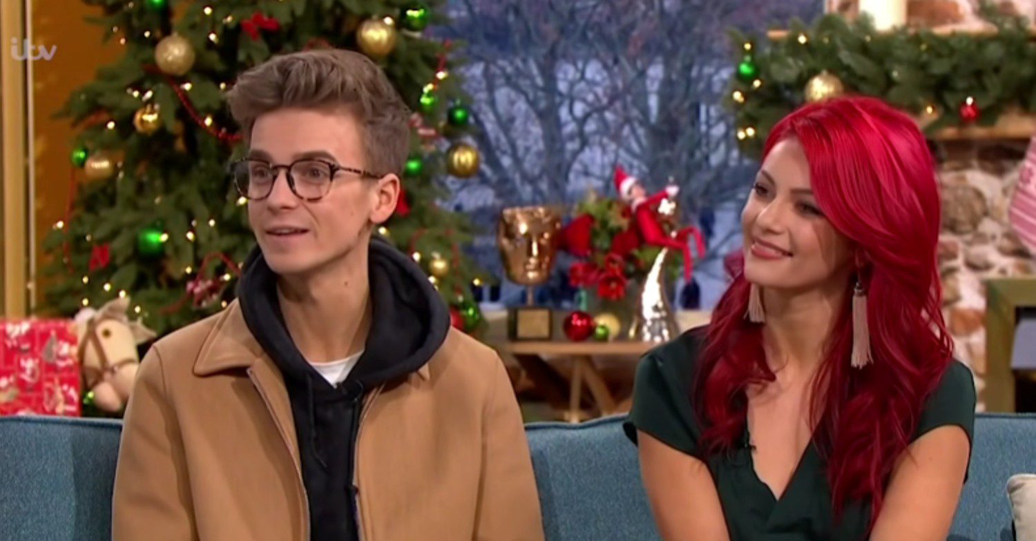 Joe and Dianne Buswell talking on This Morning