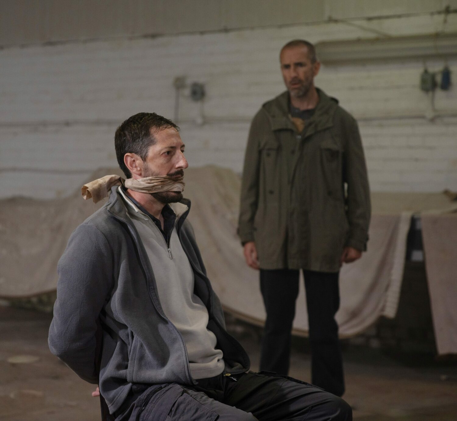 Craig is bound and gagged (Credit: ITV)