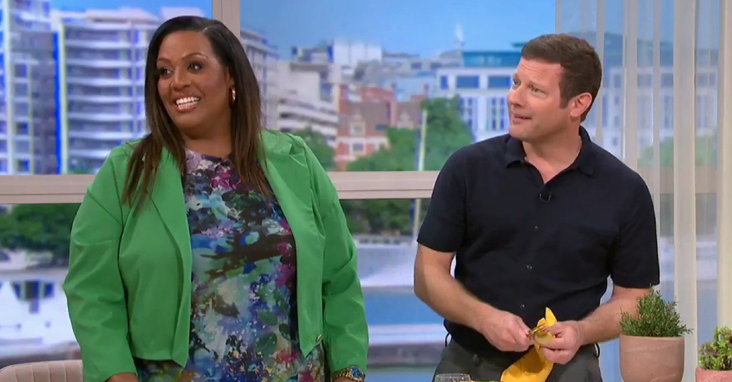 Alison Hammond and Dermot O'Leary on This Morning