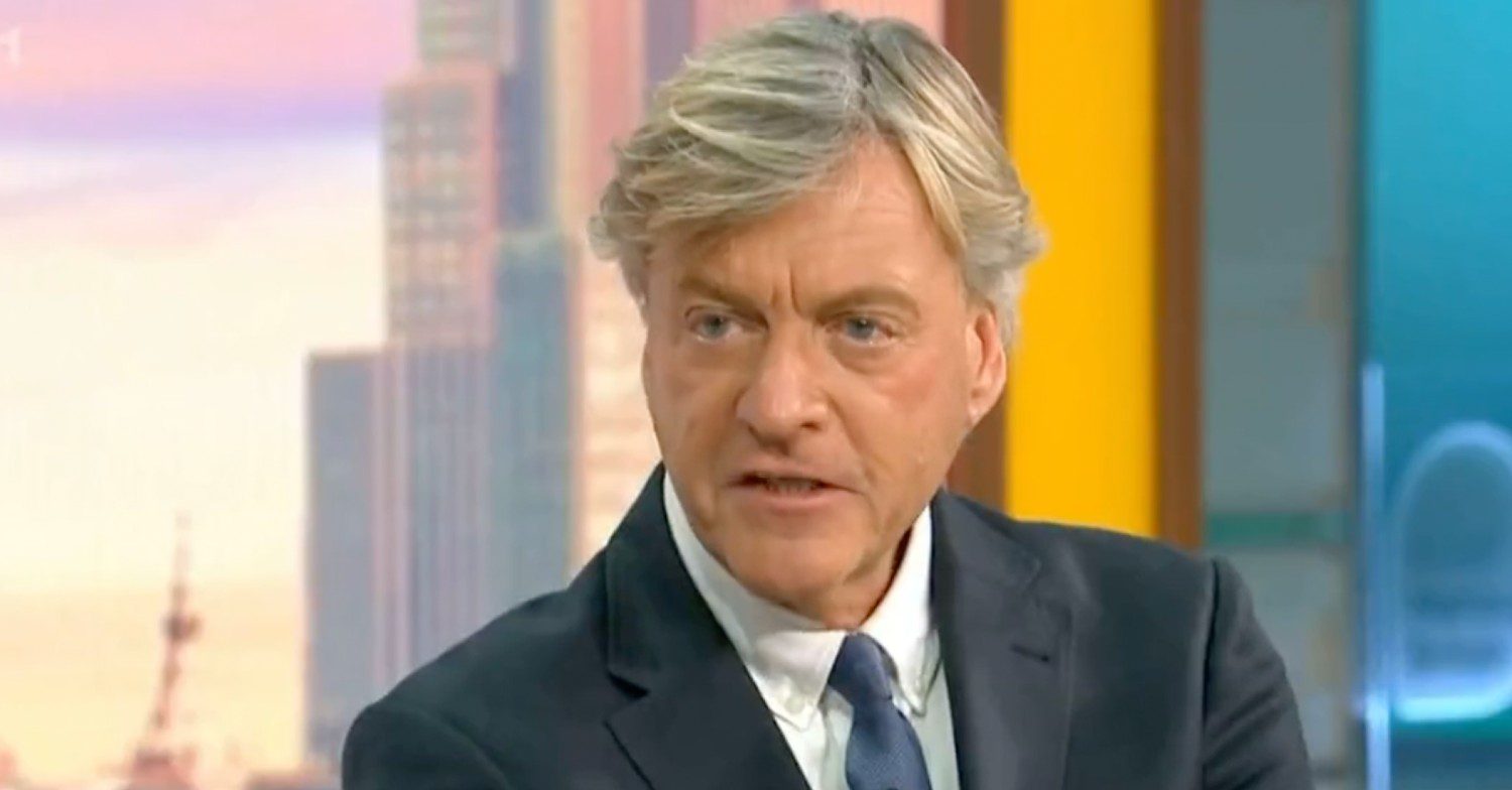 Richard Madeley talking on Good Morning Britain