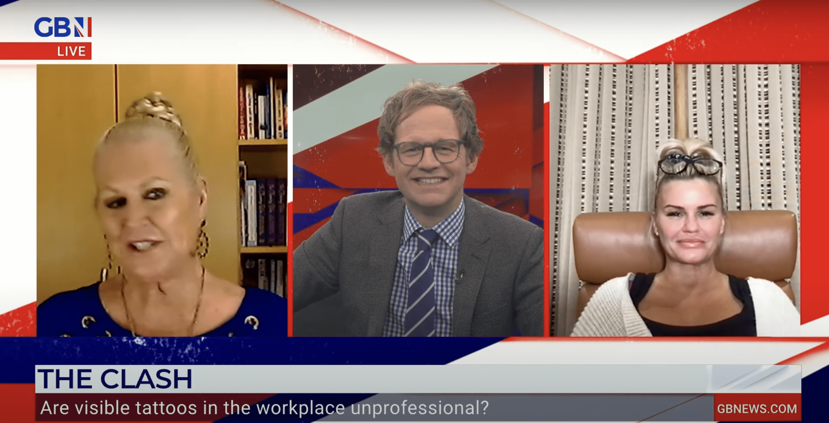 Kim Woodburn and Kerry Katona on GB News