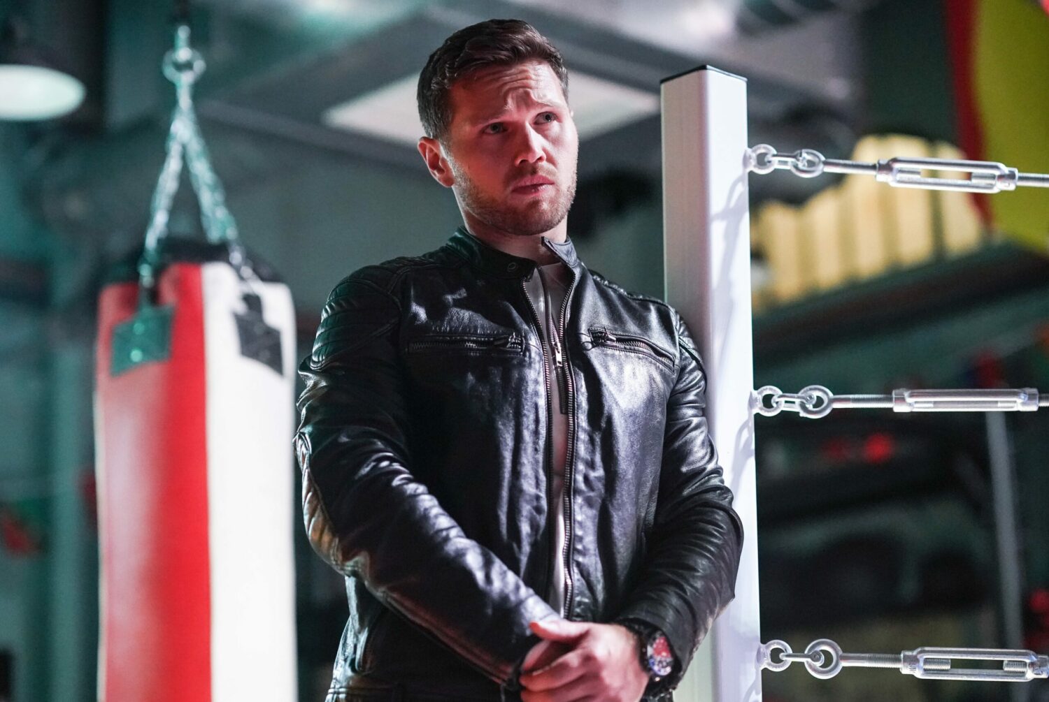 Keanu looking menacing on EastEnders