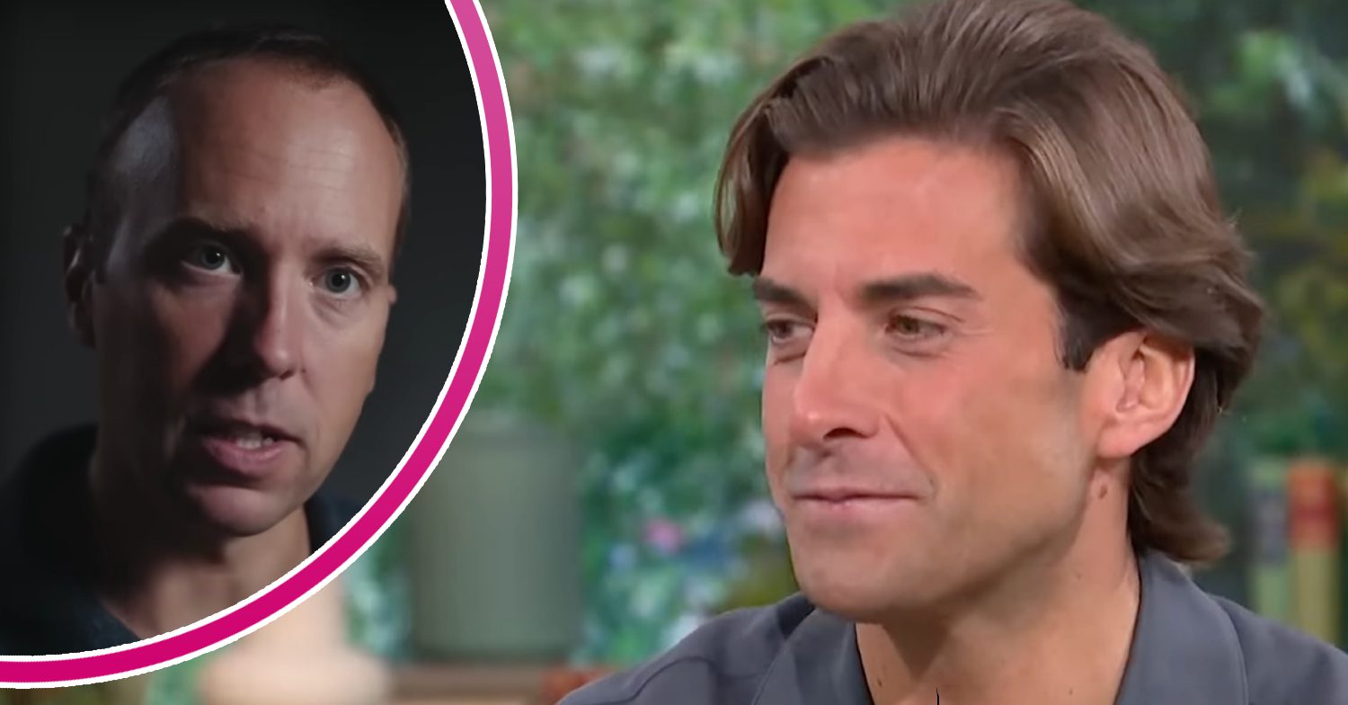 James 'Arg' Argent and Matt Hancock split image