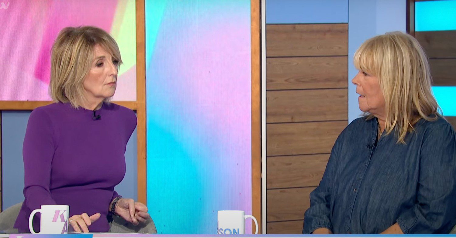 Kaye Adams and Linda Robson sat down talking on Loose Women 
