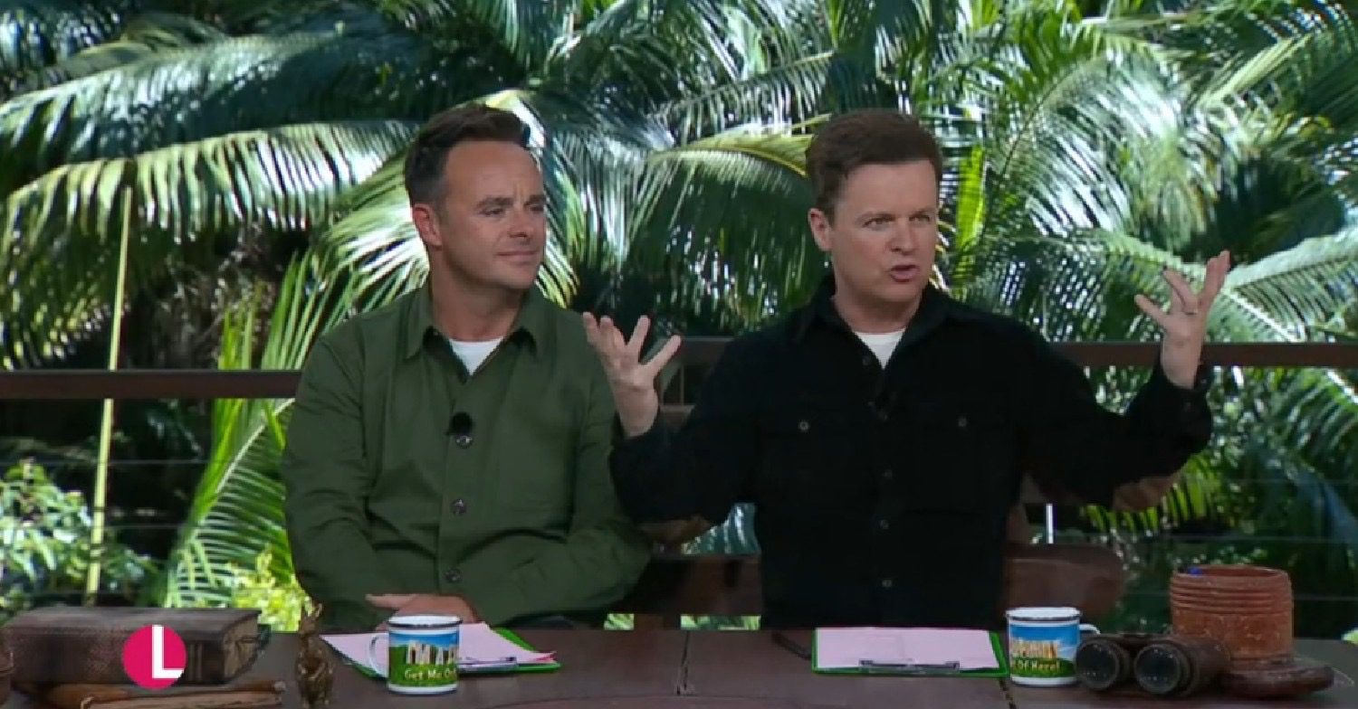 I'm A Celeb hosts Ant and Dec