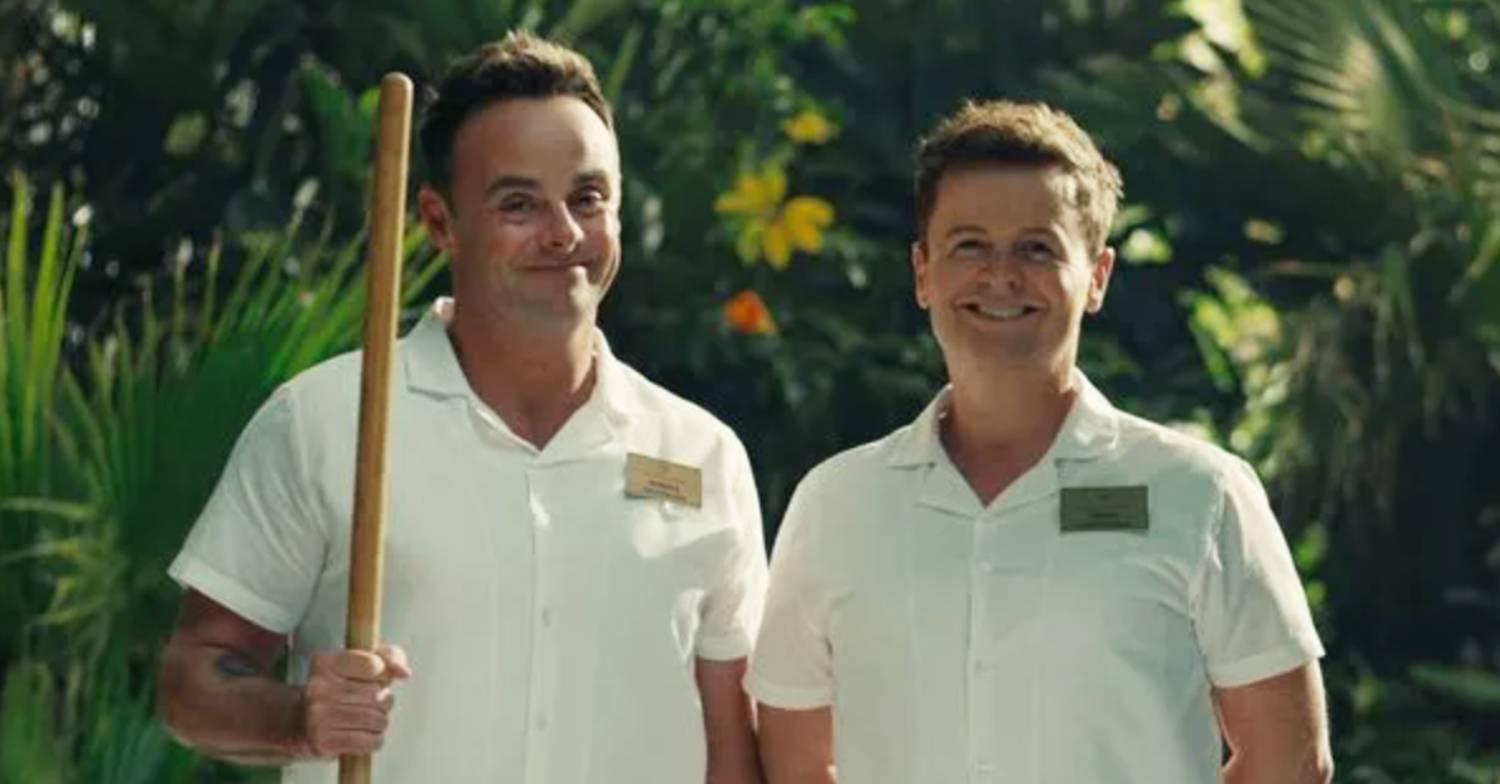 Ant and Dec in a I'm A Celebrity 2023 promo