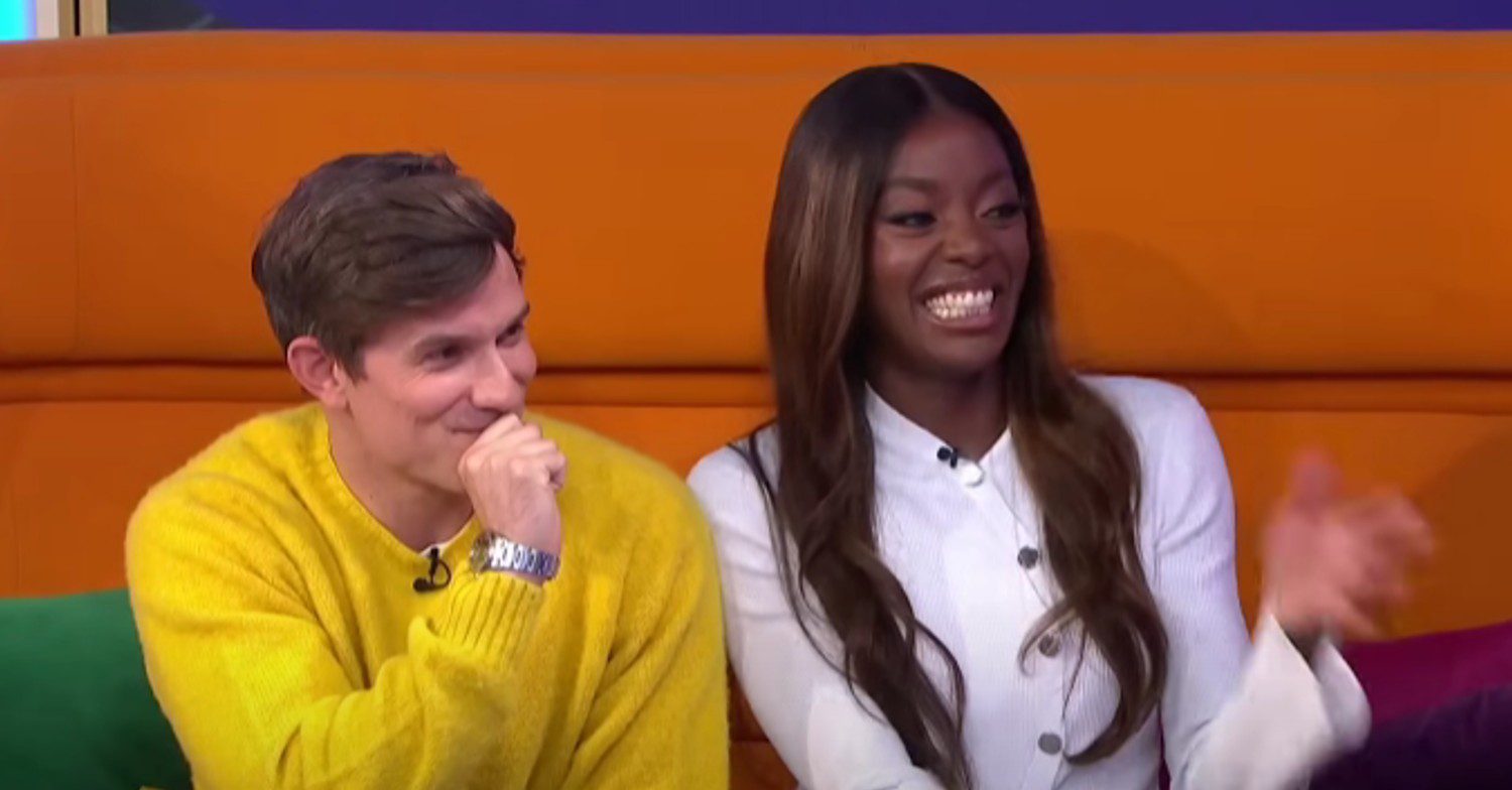 AJ and Will being interviewed on This Morning