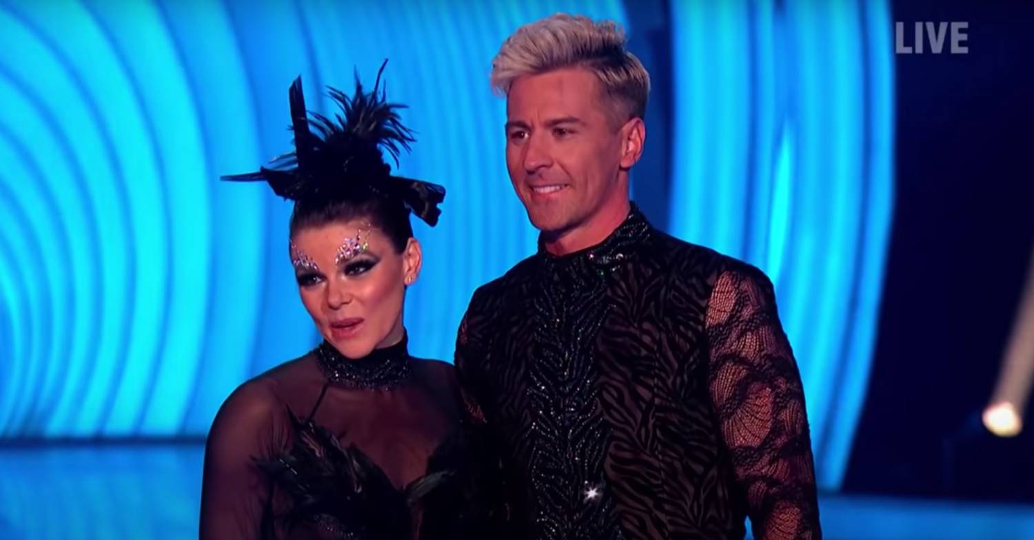 Matt Evers stands alongside Faye Brookes