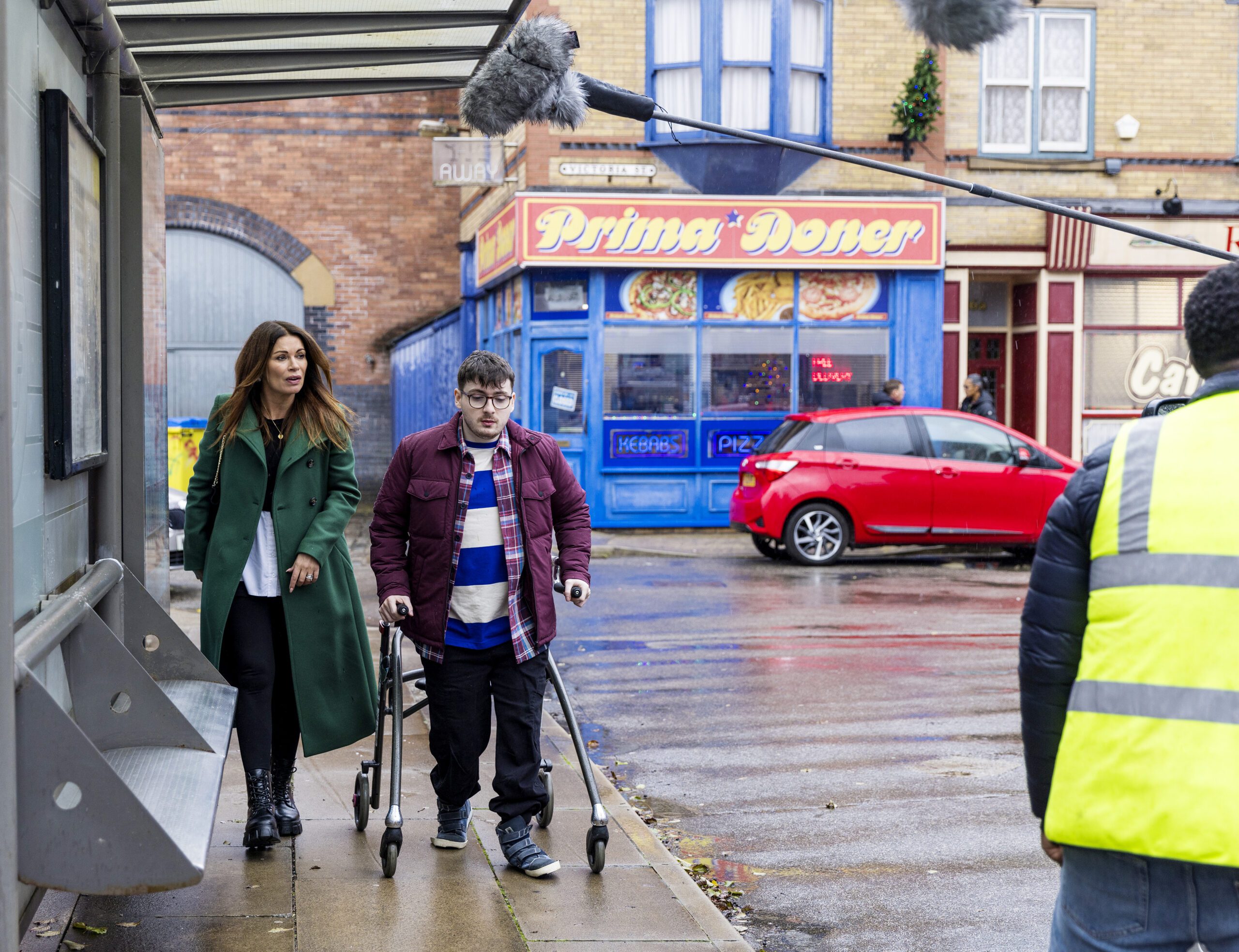 Carla and Bobby on Coronation Street