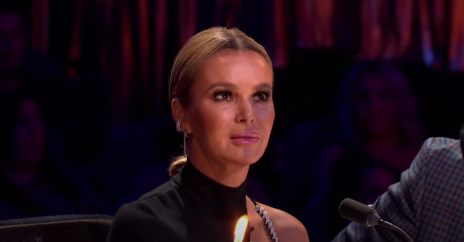 Amanda Holden on BGT (Credit: ITV/YouTube)