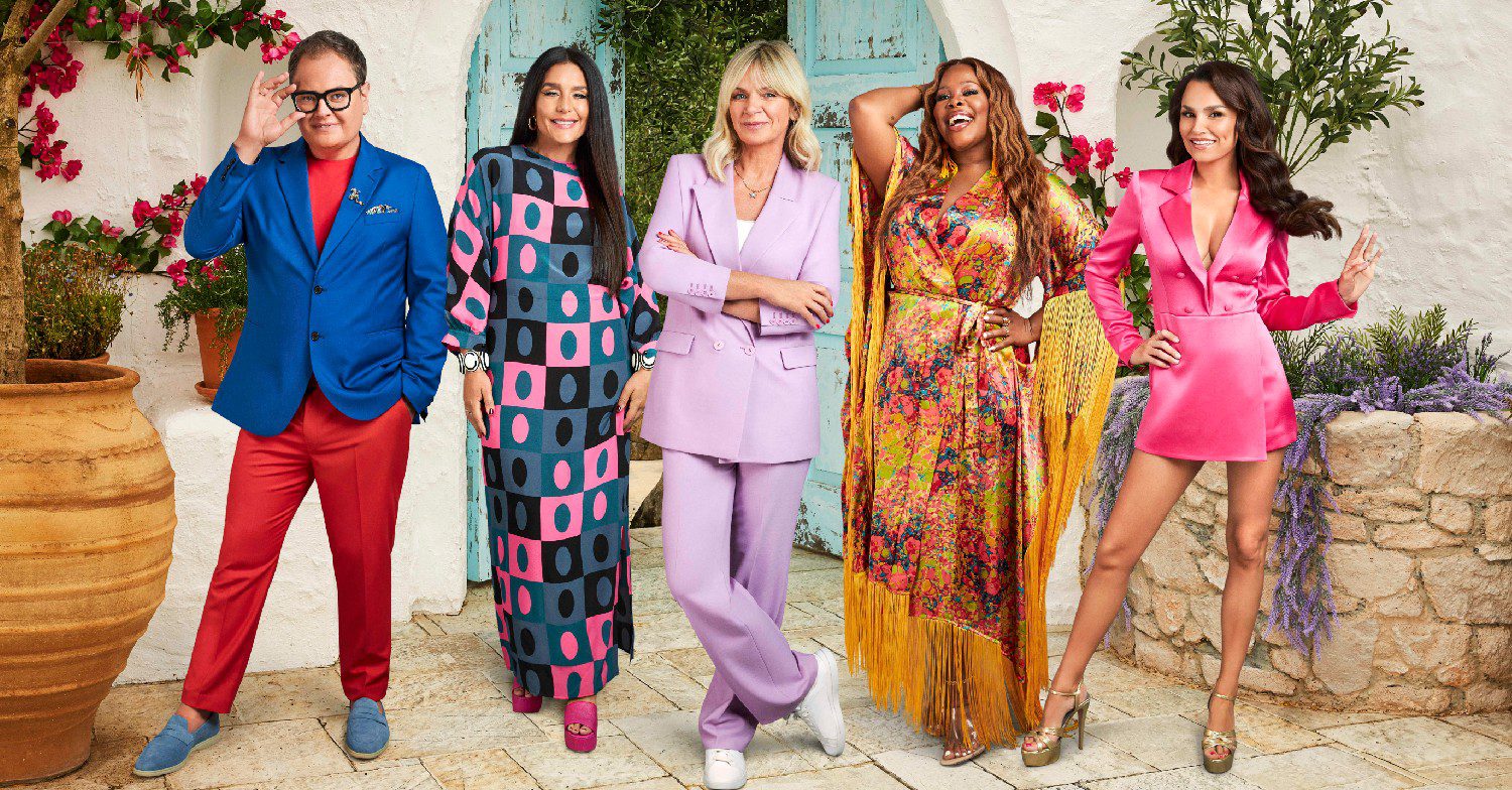 Mamma Mia! I Have A dream host Zoe Ball and judges