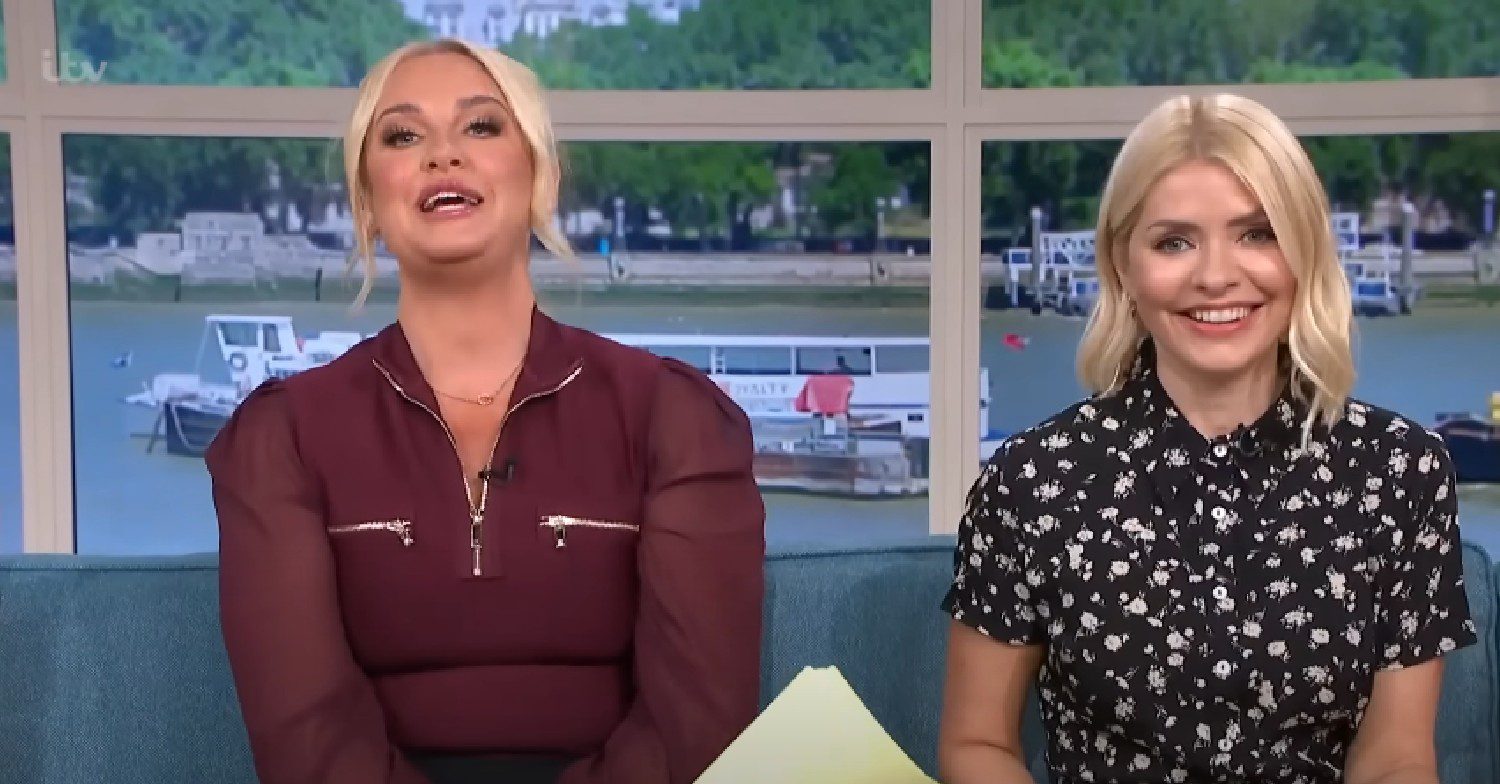 Josie Gibson and Holly Willoughby on This Morning