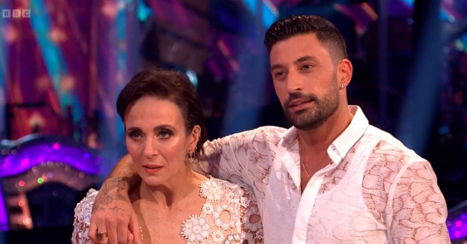 Amanda Abbington and Giovanni Pernice on Strictly