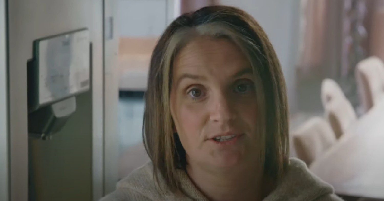 Sue Radford speaking on Channel 5 show