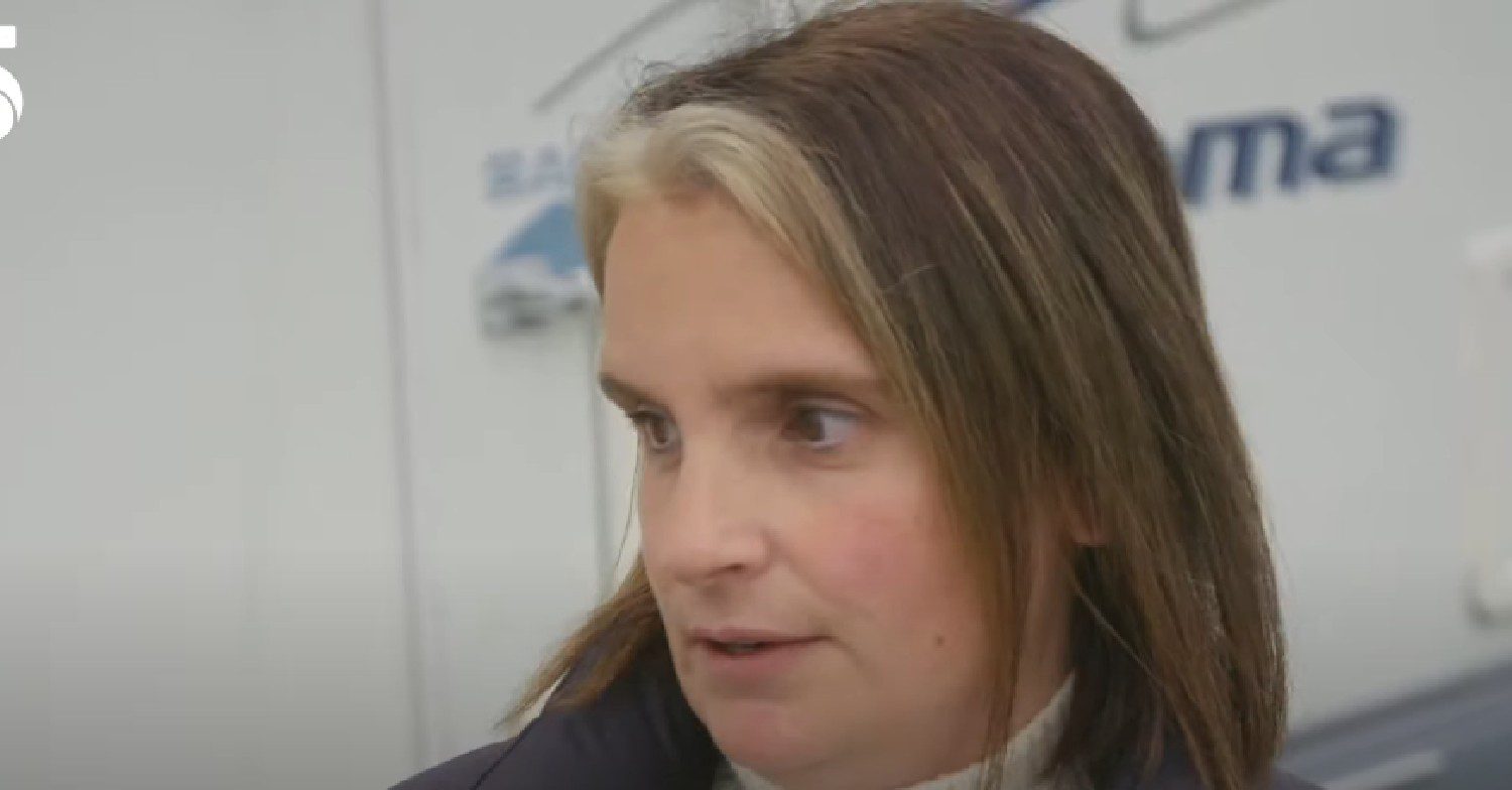 Sue Radford speaking on Channel 5 show