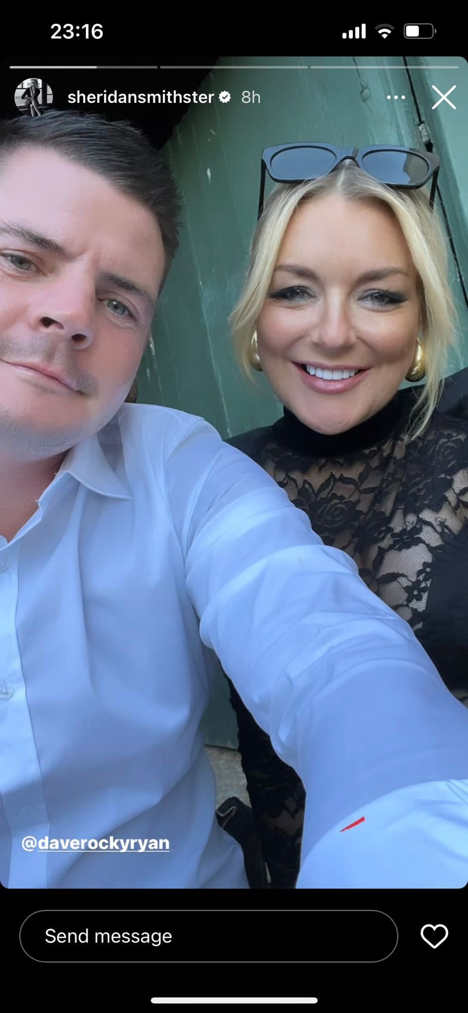 Sheridan Smith and 'new boyfriend' Dave