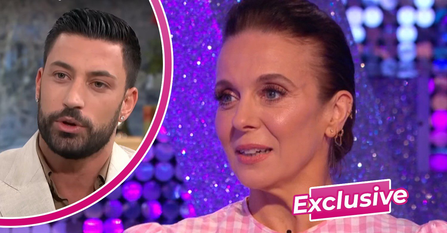 Amanda Abbington and Giovanni Pernice on Strictly