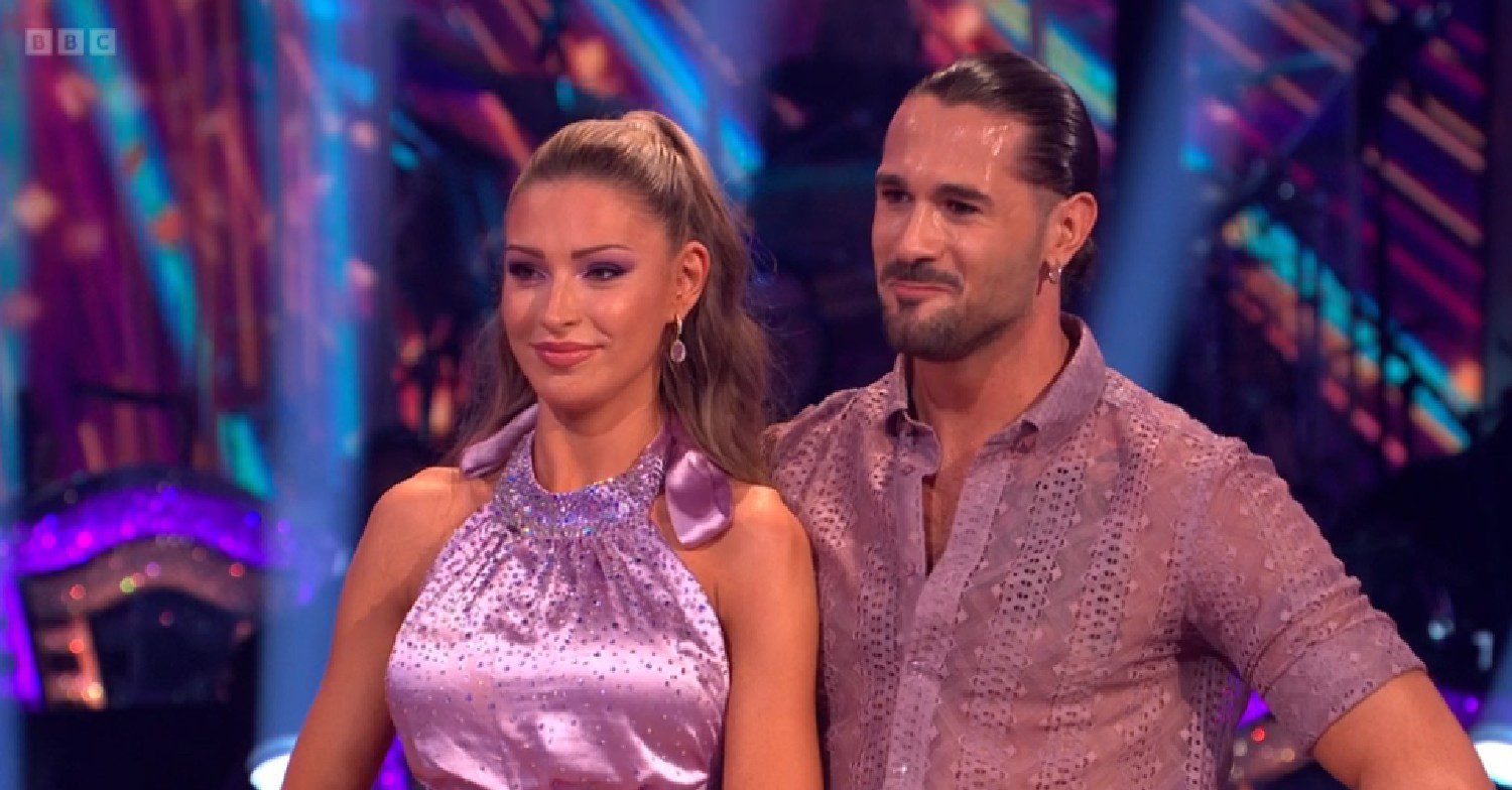 Zara McDermott and Graziano Di Prima on Strictly